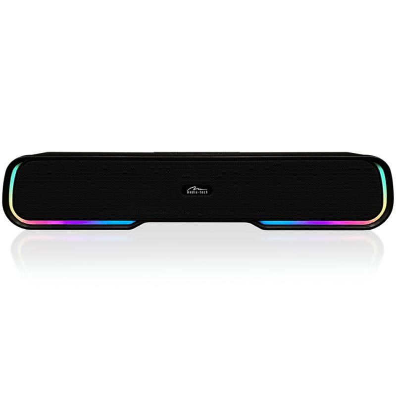 Акустична система 2.0 Media-Tech 10W, Bluetooth Soundbar PHANTOM BT 10Вт., LED Light (MT3180)