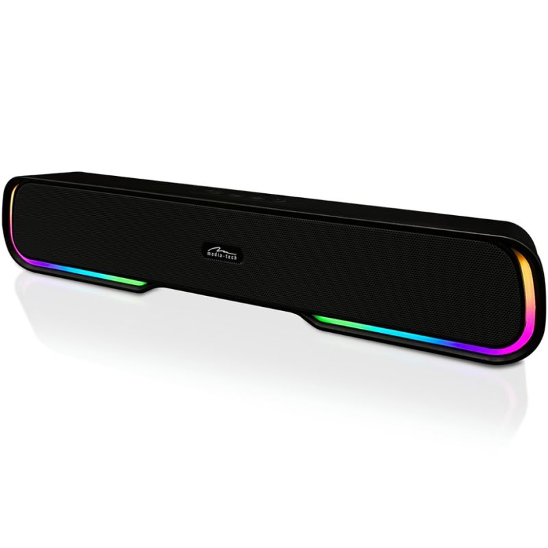Акустична система 2.0 Media-Tech 10W, Bluetooth Soundbar PHANTOM BT 10Вт., LED Light (MT3180)