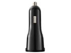 Автомобільний зарядний пристрій Canyon (1USB, 2.4A) Black + кабель Lightning (CNE-CCA033B)