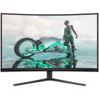 TFT 31.5" Philips 32M2C3500L, QHD, Fast VA, 180hz, вигнутий, 2хHDMI, DP, темно-сірий (32M2C3500L/00)