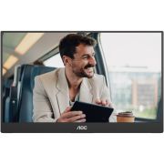 TFT 15.6" AOC 16T20E2, IPS, HDMI, USB- C, колонки, чорний (16T20E2)