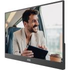 TFT 15.6" AOC 16T20E2, IPS, HDMI, USB- C, колонки, чорний (16T20E2)