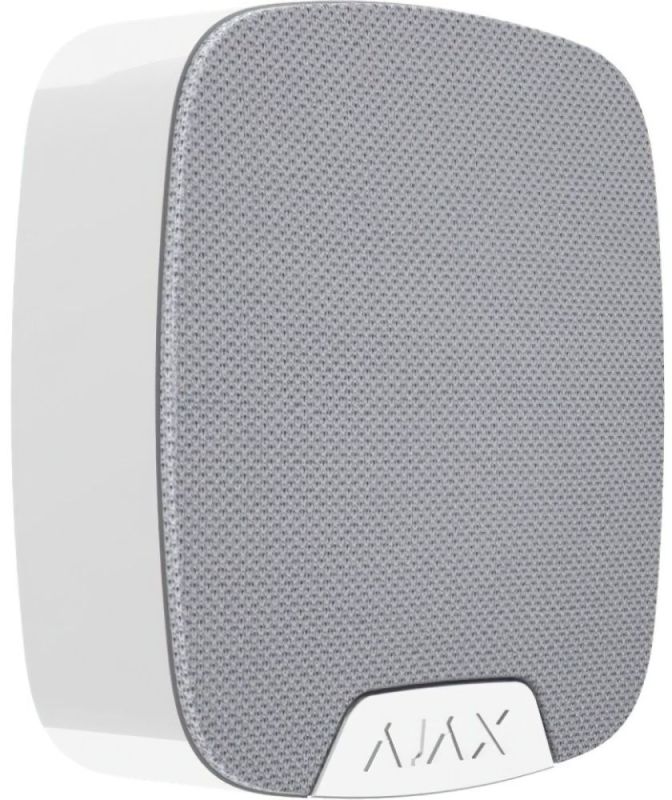 Бездротова кімнатна сирена Ajax HomeSiren White (38111.11.WH1) (8697.11.WH1)