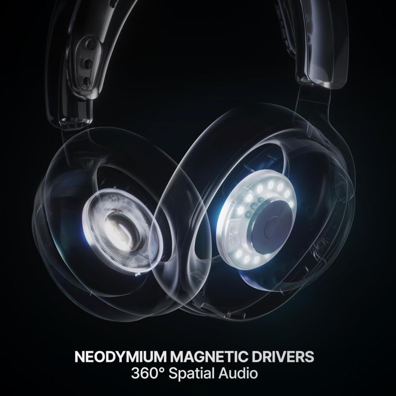 Ігрова гарнітура SteelSeries Arctis Nova 7P Gen 2 Wireless Black PC/PS/SW/MAC/MOB (61744)