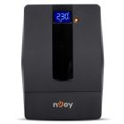 Джерело безперебійного живлення NJOY Horus Plus 1500 (PWUP-LI150H1-AZ01B) Lin.int., AVR, 4 x евро, USB, LCD, пластик (Horus Plus 1500 USB)
