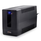 ИБП NJOY Horus Plus 1500 (PWUP-LI150H1-AZ01B) Lin.int., AVR, 4 x евро, USB, LCD, пластик (Horus Plus 1500 USB)