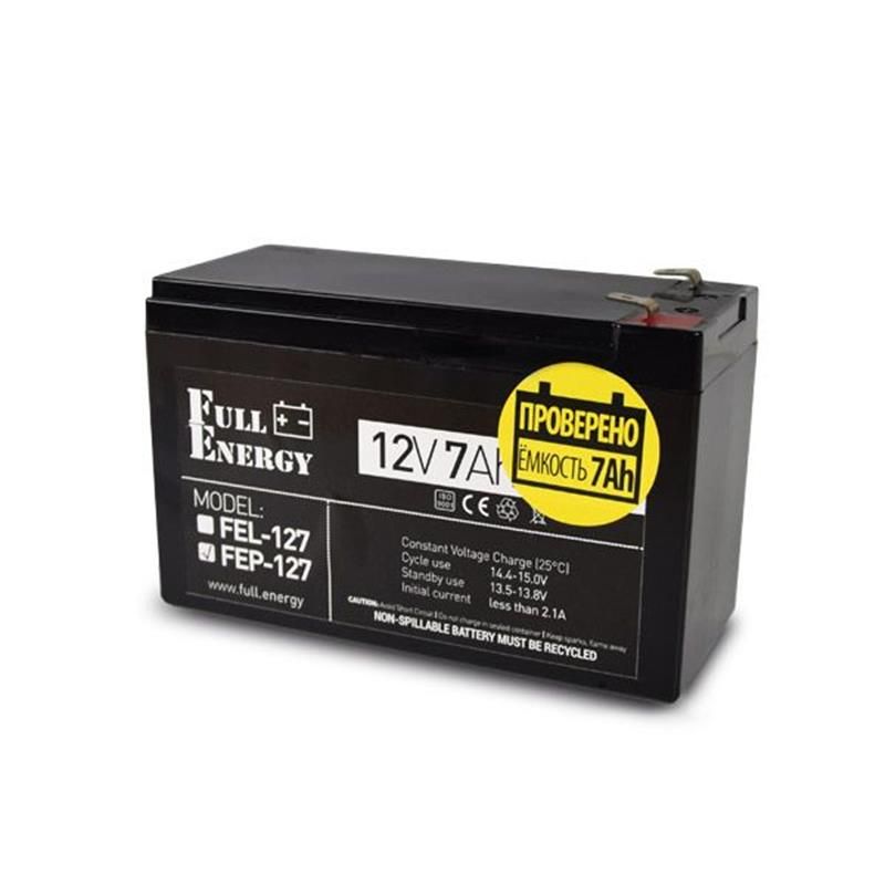 Аккумуляторная батарея Full Energy 12V 7AH AGM (FEP-127)