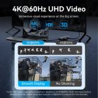 Док-станція USB3.2 Type-C --> HDMI 4K60Hz/USB 3.0x2/RJ45/PD 100W Hub 6-in-1 Vention (TGNHB)