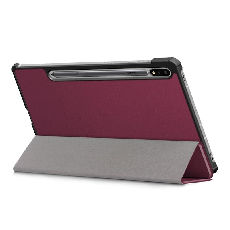 Чехол-книжка BeCover Smart для Samsung Galaxy Tab S7 SM-T870/SM-T875/Tab S8 SM-X700/SM-X706 Red Wine (705224)