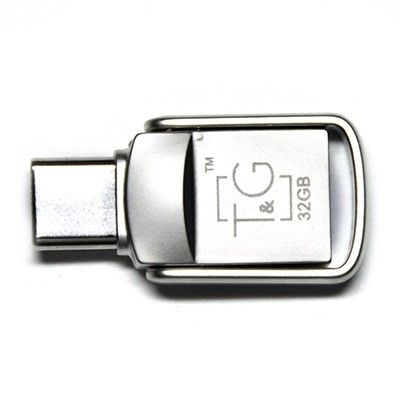 Флеш-накопитель USB3.0 32GB Type-C T&G 104 Metal Series Silver (TG104TC-32G3)