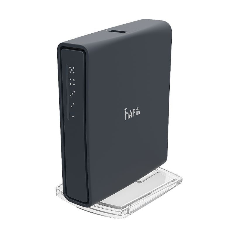Маршрутизатор Mikrotik RB952UI-5AC2ND-TC, hAP ac lite tower, PoE, 2.4GHz b/g/n, 5GHz a/n/ac (RB952UI-5ac2ND-TC)