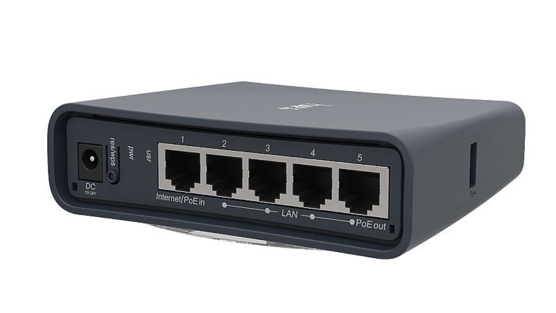 Маршрутизатор Mikrotik RB952UI-5AC2ND-TC, hAP ac lite tower, PoE, 2.4GHz b/g/n, 5GHz a/n/ac (RB952UI-5ac2ND-TC)