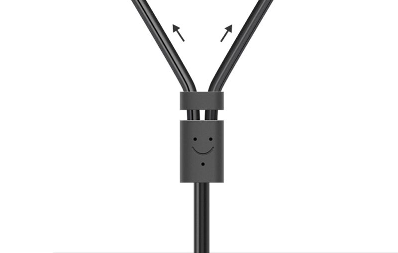 Кабель AUX Audio TRS - RCAx2 M/M 5.0м UGREEN AV102 Чорний (10513)