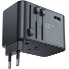 Зарядний пристрій 5xUSB 75W (3xUSB-C+2xUSB-A) Gan Z1 Travel Fast Charger Acefast (6974316282495)