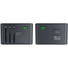 Зарядний пристрій 5xUSB 75W (3xUSB-C+2xUSB-A) Gan Z1 Travel Fast Charger Acefast (6974316282495)