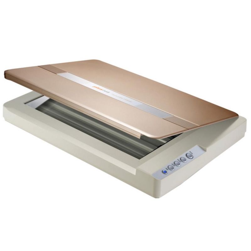 Сканер А3 Plustek OpticSlim 1680 (1200dpi 48bit LED 20стор/хв планшетний бронзовий) (0261TS)