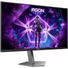 TFT 27" AOC AGON PRO AG276QKD2, QD-OLED, 500Hz, 0,03ms, 2xHDMI, DP, USB-hub, HAS, Pivot, чоро-сірий (AG276QKD2)