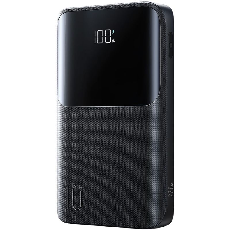 УМБ Joyroom 10000mAh 22,5W PD,QC3.0, 2xUSB-A, USB-C In/Out, Micro USB in,  Black (JR-QP191)
