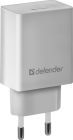 Зарядний пристрій 1xUSB 11W 2.1A UPA-21 білий Defender (83571)