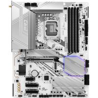 AsRock Z890 PRO RS WIFI WHITE (1851/Z890, 4*DDR5, PCIex16, HDMI/DP/TB4, 4xSATA, 4xM.2, 2.5Glan, 7.1c (Z890 PRO RS WIFI WHITE)