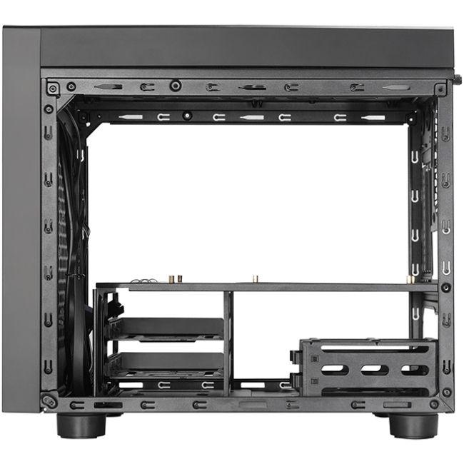 Корпус Chieftec THE CUBE CI-03B-OP, без БЖ, fan 20cm, mATX, Black (CI-03B-OP)