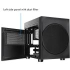 Корпус Chieftec THE CUBE CI-03B-OP, без БЖ, fan 20cm, mATX, Black (CI-03B-OP)