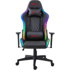 Крісло ігрове XTRIKE ME Advanced Gaming Chair GC-907, 50мм, RGB, чорно-червоне (GC-907)