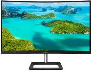 TFT 31.5" Philips 325E1C, VA, QHD, вигнутий, VGA, HDMI, DP, чорний з сріблястим (325E1C/00)