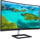 TFT 31.5" Philips 325E1C, VA, QHD, вигнутий, VGA, HDMI, DP, чорний з сріблястим (325E1C/00)
