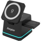 Зарядний пристрій Wireless 15W 3-in-1 Fast Charger black Energizer (WCP307)