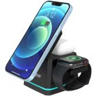 Зарядний пристрій Wireless 15W 3-in-1 Fast Charger black Energizer (WCP307)