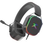 Ігрова гарнітура XTRIKE ME GH-606  XBOX/PS/PC, USB+3,5 мм, статичне RGB, кабель 2м, чорна (GH-606)