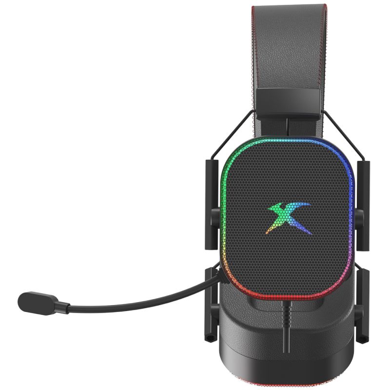Ігрова гарнітура XTRIKE ME GH-606  XBOX/PS/PC, USB+3,5 мм, статичне RGB, кабель 2м, чорна (GH-606)