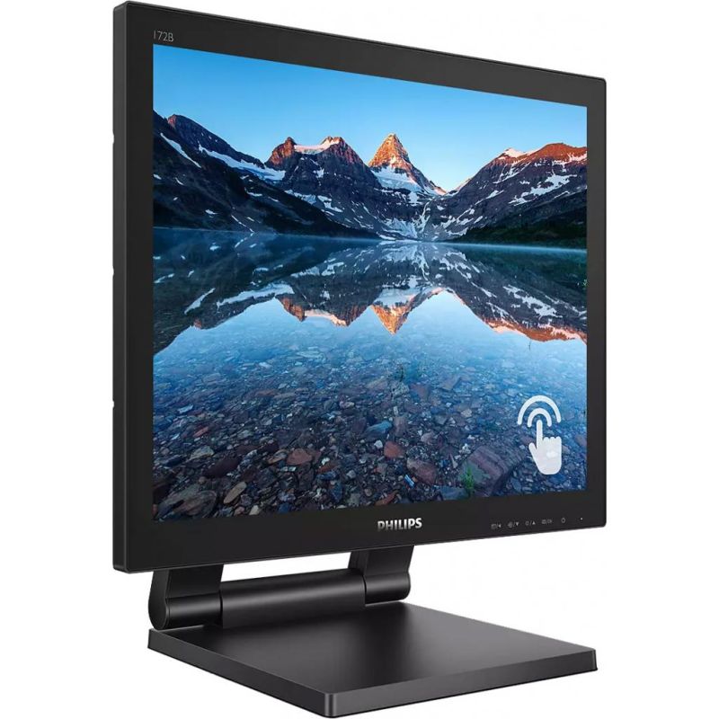 TFT 17" Philips 172B9TL, сенсорний (10 д.), 5:4, 1280 x 1024, VGA, DVI-D, HDMI, DP, USB-Hub, HAS, (172B9TL/00)