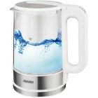Електрочайник Mesko MS 1301 white 1850-2200Вт/ 1.7л/ скло/ встановлення температури (MS1301W)