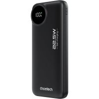 УМБ Choetech 10000mAh 22,5W PD QC3.0 2xUSB-A, USB-C чорна (M15-B791-ACBK-NG)