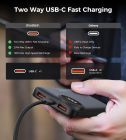 УМБ Choetech 10000mAh 22,5W PD QC3.0 2xUSB-A, USB-C чорна (M15-B791-ACBK-NG)