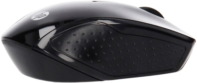 Мишка бездротова HP 200 Black Wireless Mouse, 3 кн., 1000 dpi, чорна (X6W31AA)