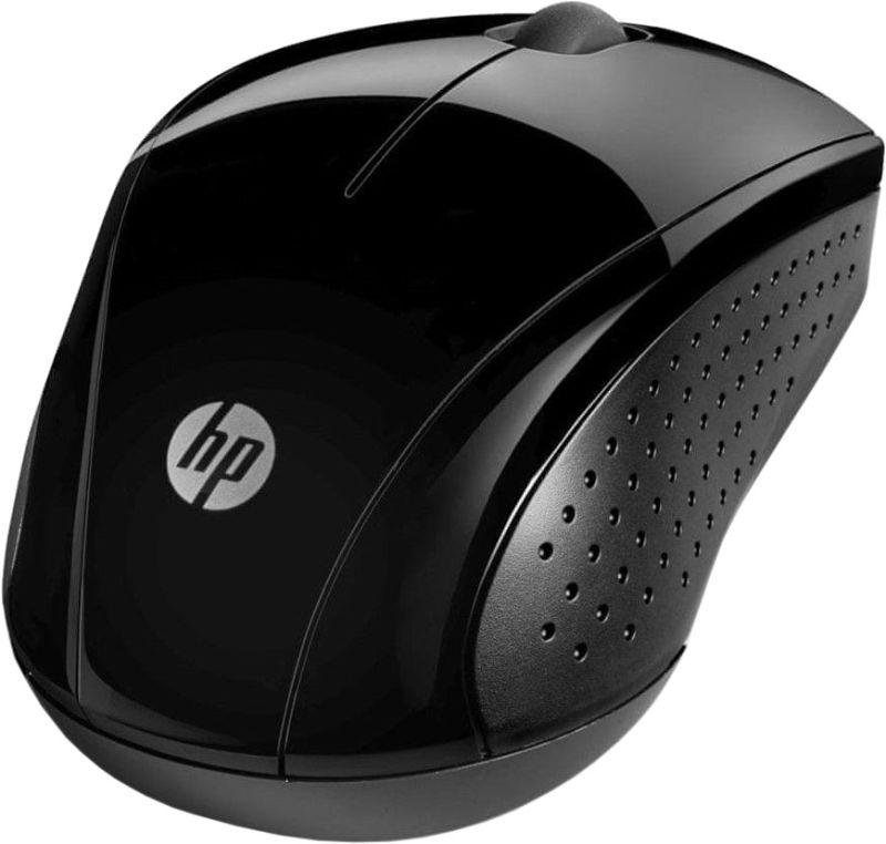 Мишка бездротова HP 200 Black Wireless Mouse, 3 кн., 1000 dpi, чорна (X6W31AA)