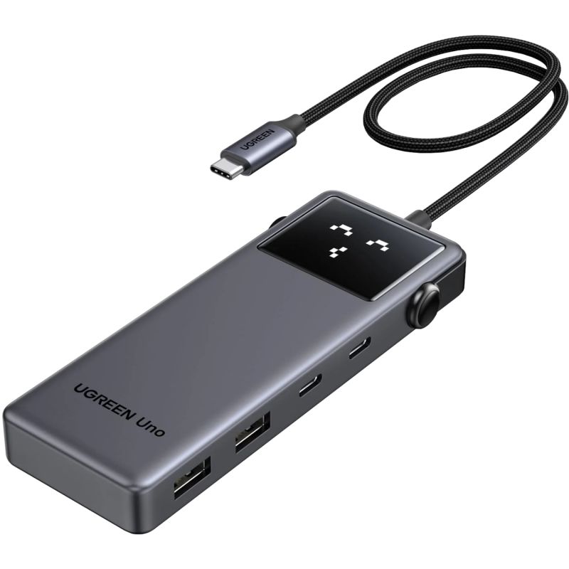 Док-станція USB3.2 Type-C --> HDMI 4K60Hz/2xUSB-А 3.2/2xUSB-C 3.2/PD 100W 6-in-1 CM888 Ugreen (35998)