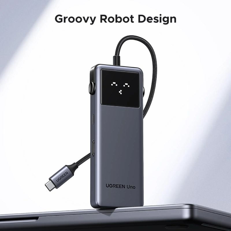 Док-станція USB3.2 Type-C --> HDMI 4K60Hz/2xUSB-А 3.2/2xUSB-C 3.2/PD 100W 6-in-1 CM888 Ugreen (35998)