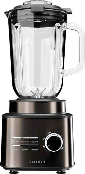 Блендер AIWA Saberu 2500 стаціонарний 2500Вт/ 6 швидк./ TURBO/ чаша для змішування 1.5л/ коричневий (ATB2500)