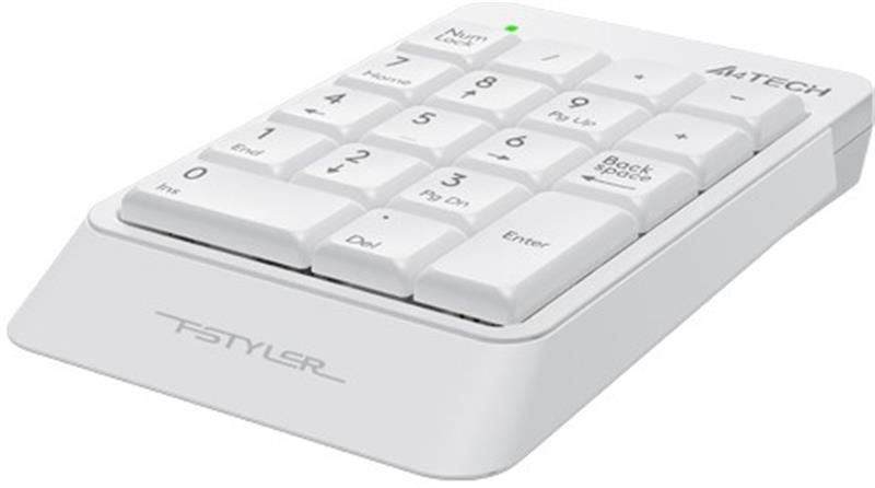 Цифровой клавиатурный блок A4Tech FK13P White (FK13P (White))
