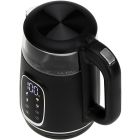 Електрочайник Adler AD 1305 black silver 1850-2200Вт/ 1.7л/ скло/ встановлення температури/ (AD1305BS)