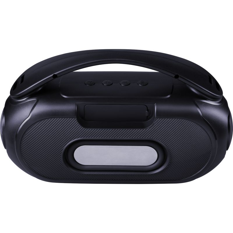 Акустична система 1.0 Defender Beatbox 12, 12Вт, Bluetooth/RGB/FM/USB/TF/MIC/ чорна (65812)