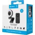Веб-камера Sandberg Streamer USB Webcam Pro Elite Full HD, Remote control, USB-A/USB-C connection (134-39)