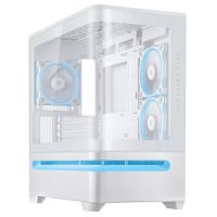 Корпус Asus Prime AP202 ARGB Tempered Glass White без БЖ (90DC00P3-B19000)