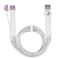 Кабель для відеокарти Asus ROG Equalizer 12V-2x6 ATX 3.1 & PCIe 5.1 White (90YE00BP-B0QA00)