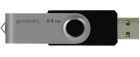 USB Flash GoodRAM 64GB USB 2.0 Twister Black, Retail (UTS2-0640K0R11)