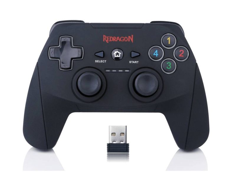 Геймпад Redragon Harrow 2.4G, Xinput/Dinput БЖ, бездротовий (75056)